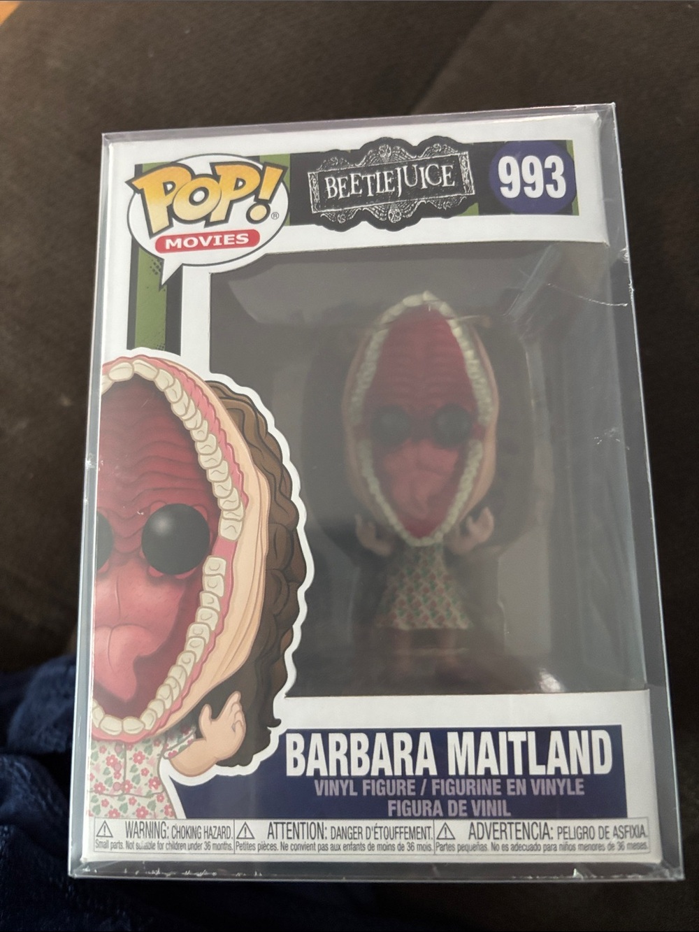 NIP 993 Funko Barbara Maitland Vinyl Figure - Pink, Brown, Cream